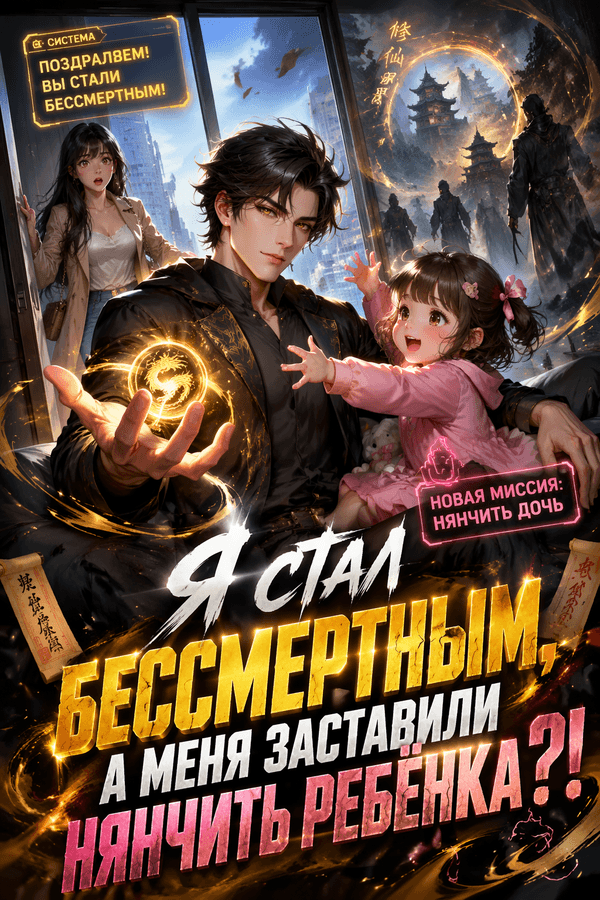 Я стал бессмертным, а меня заставили нянчить ребёнка?!