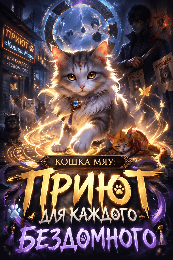 Кошка Мяу: Приют для каждого бездомного
