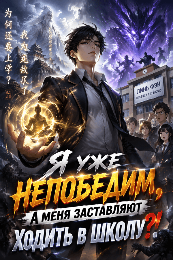 Я уже непобедим, а меня заставляют ходить в школу?!