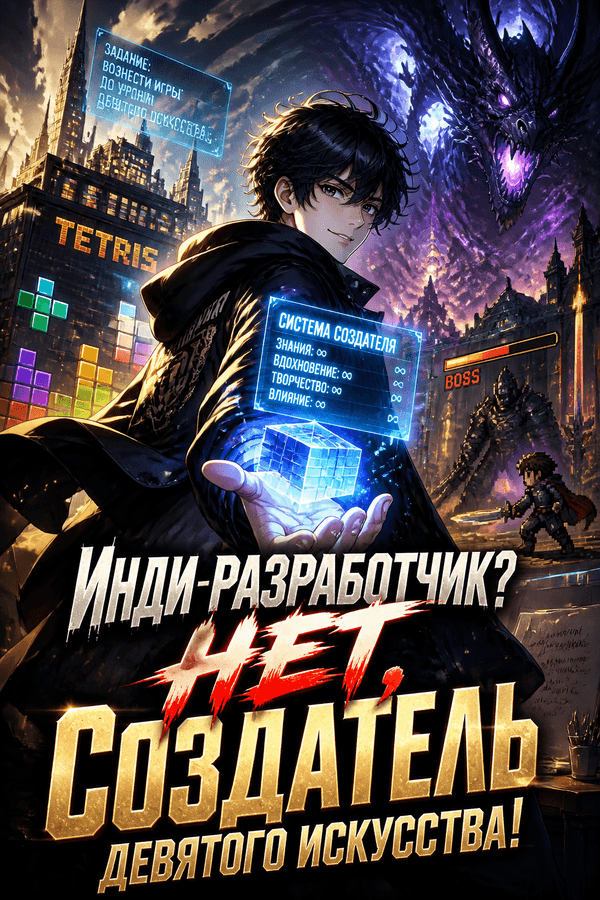 Инди-разработчик? Нет, создатель девятого искусства!