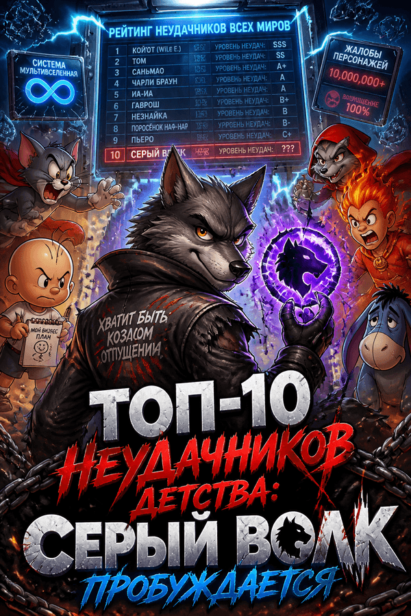 Топ-10 неудачников детства: Серый Волк пробуждается