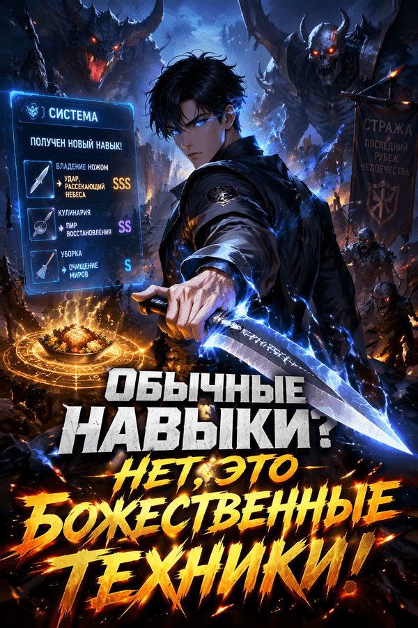 Обычные навыки? Нет, это божественные техники!
