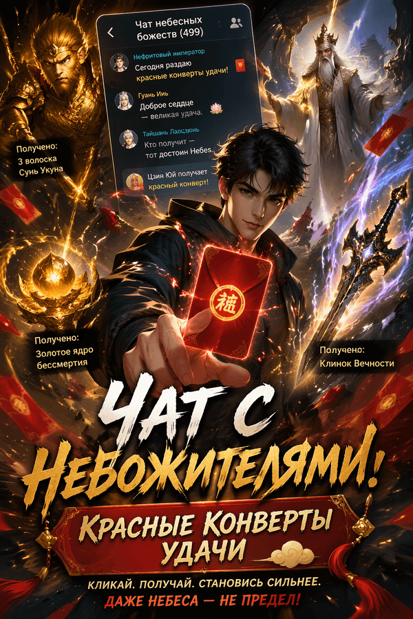 Чат с небожителями: Красные конверты удачи
