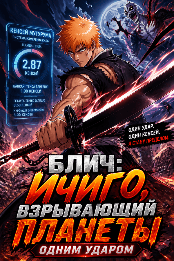 Блич: Ичиго, взрывающий планеты одним ударом