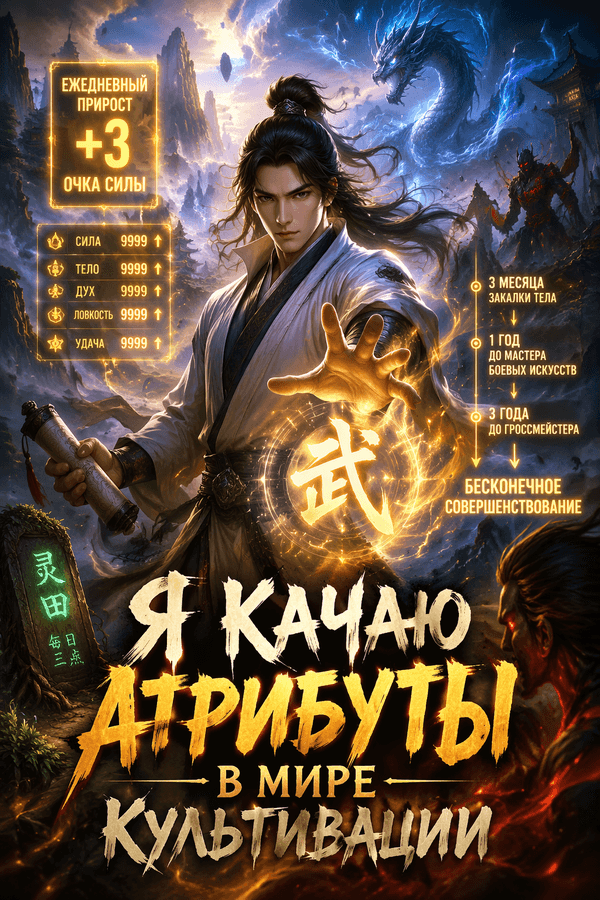 Я качаю атрибуты в мире культивации