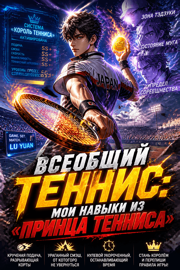 Всеобщий теннис: мои навыки из «Принца тенниса