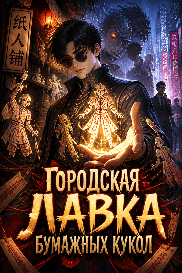 Городская лавка бумажных кукол