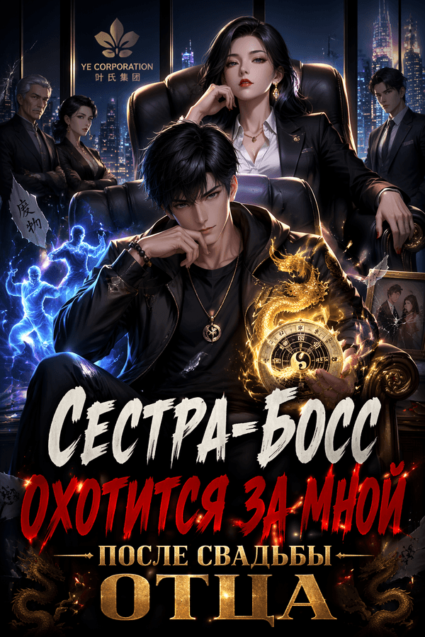 Сестра-босс охотится за мной после свадьбы отца