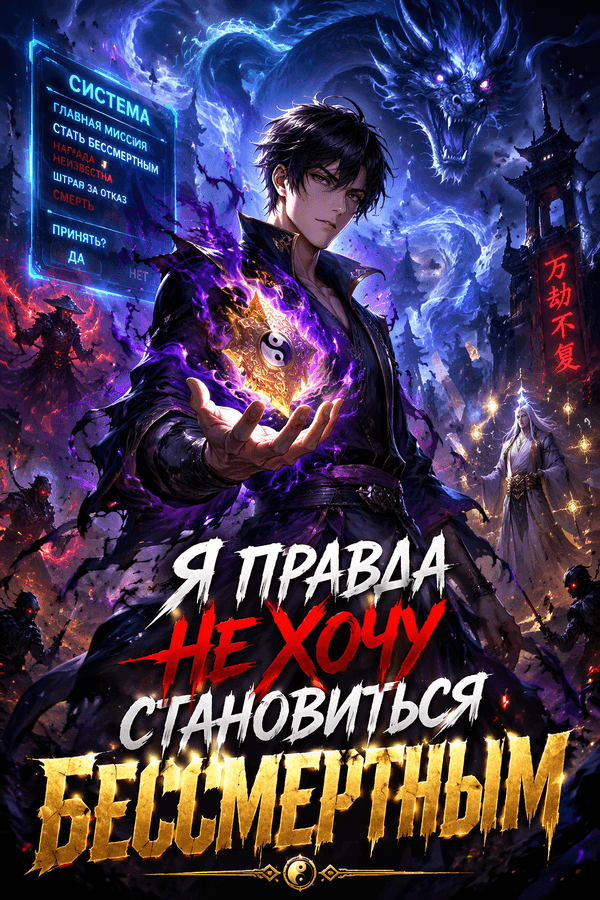 Я правда не хочу становиться бессмертным
