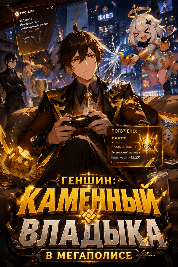 Геншин: Каменный Владыка в мегаполисе