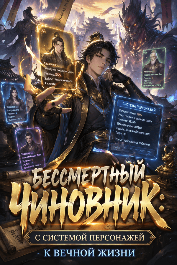 Бессмертный чиновник: С системой персонажей к вечной жизни
