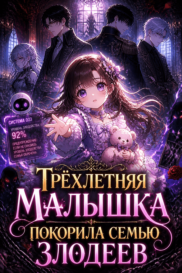 Трёхлетняя малышка покорила семью злодеев