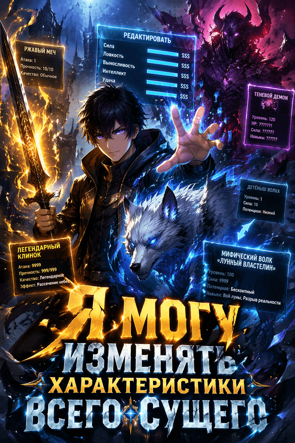 Я могу изменять характеристики всего сущего