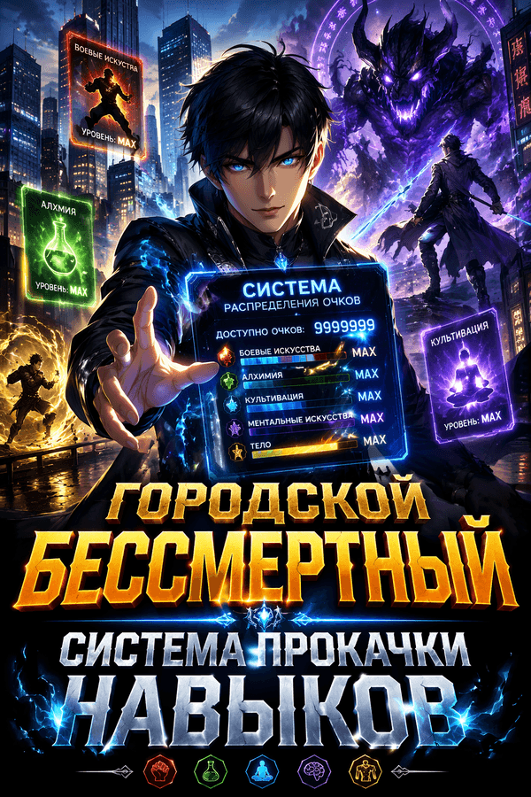 Городской бессмертный: Система прокачки навыков