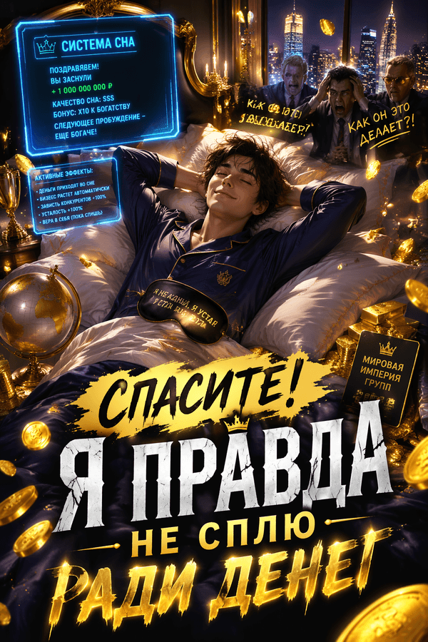 Спасите! Я правда не сплю ради денег