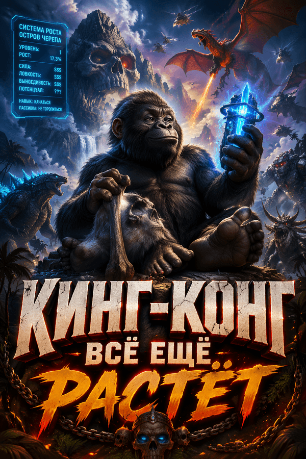 Кинг-Конг всё ещё растёт