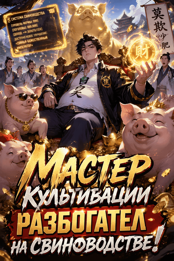 Мастер культивации разбогател на свиноводстве!