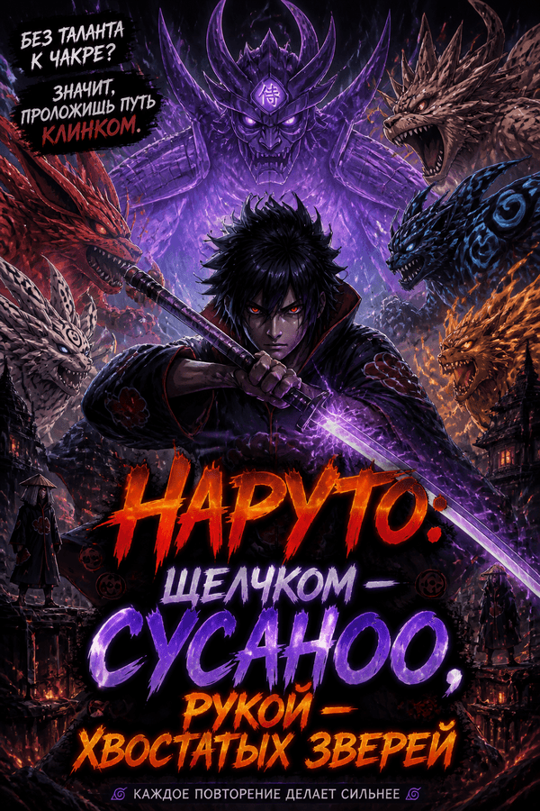 Наруто: Щелчком — Сусаноо, рукой — хвостатых зверей