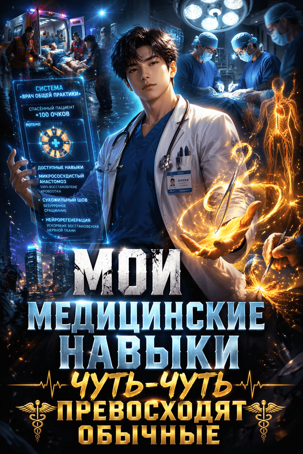 Мои медицинские навыки чуть-чуть превосходят обычные