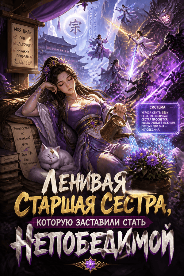 Ленивая старшая сестра, которую заставили стать непобедимой