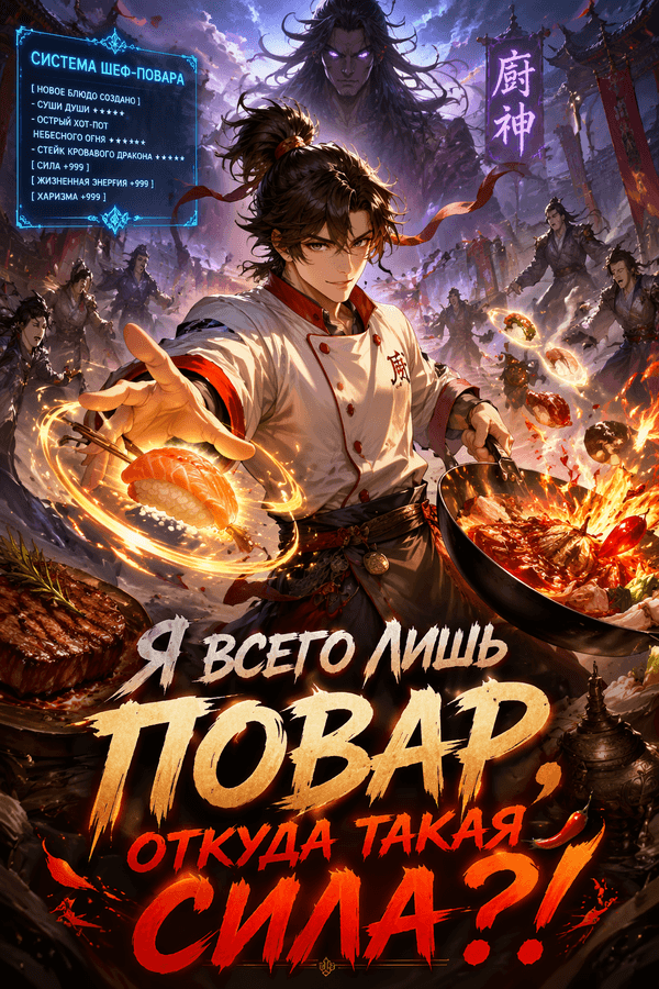 Я всего лишь повар, откуда такая сила?!
