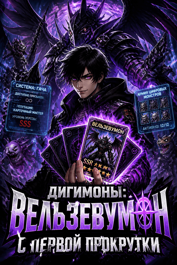 Дигимоны: Вельзевумон с первой прокрутки