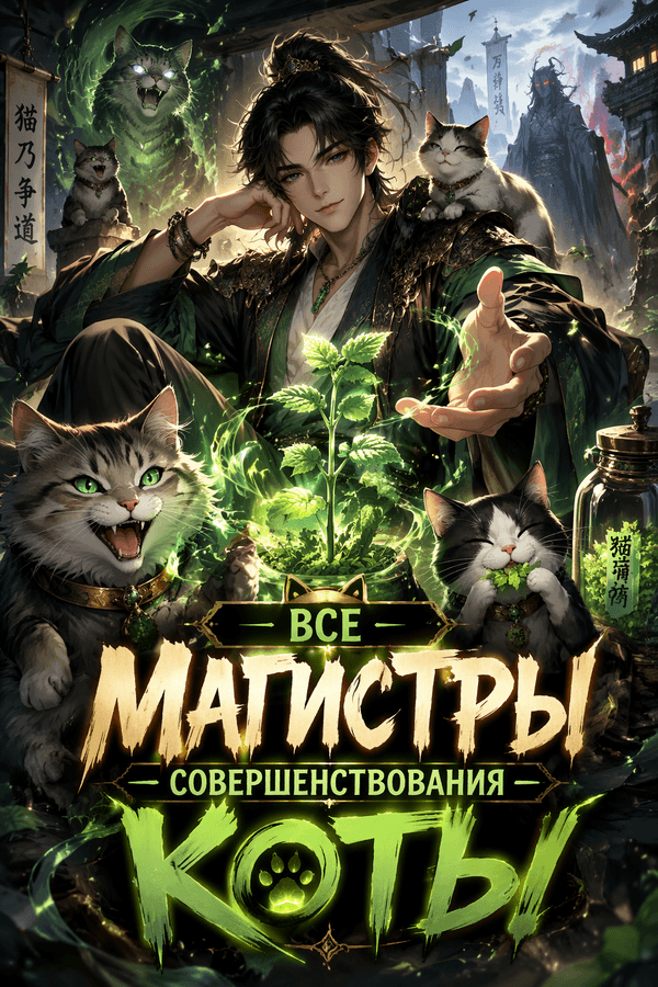 Все магистры совершенствования — коты
