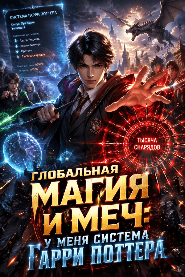 Глобальная магия и меч: У меня система Гарри Поттера