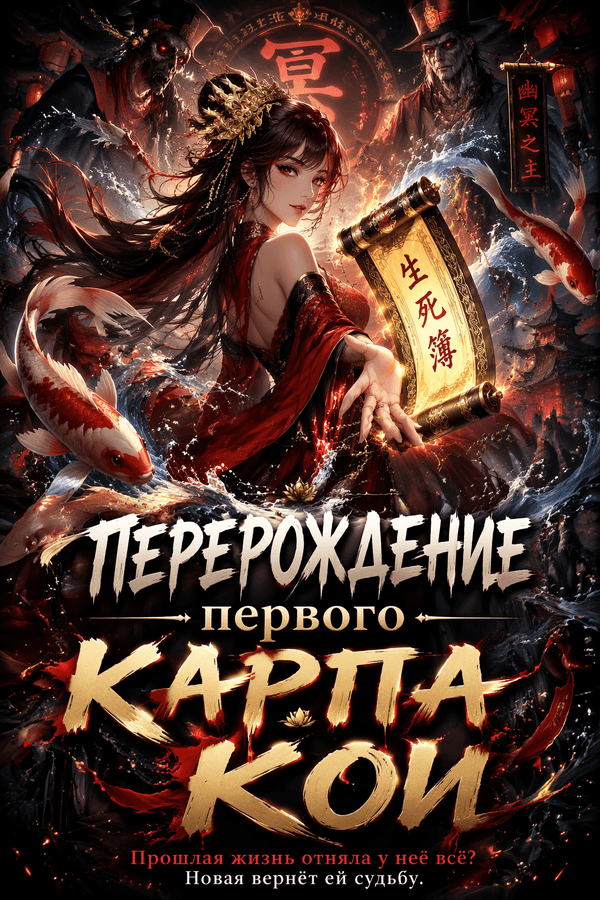 Перерождение первого карпа кои