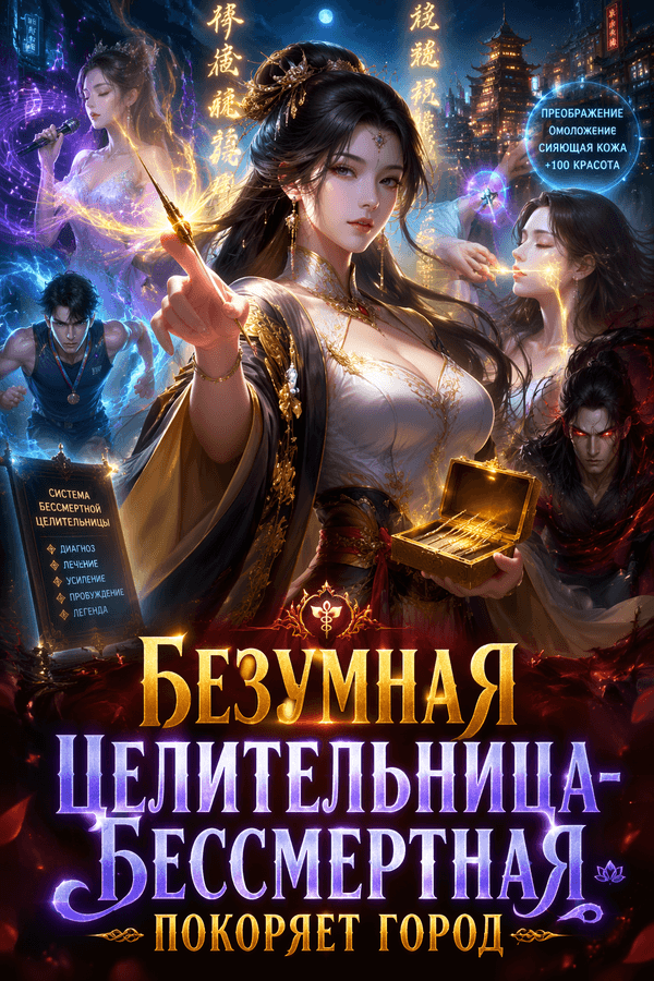 Безумная целительница-бессмертная покоряет город