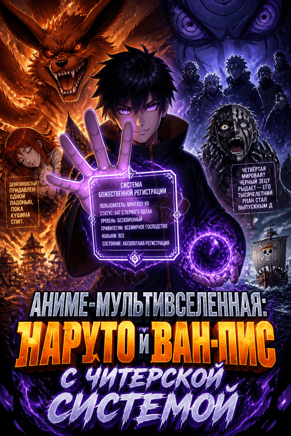 Аниме-мультивселенная: Наруто и Ван-Пис с читерской системой