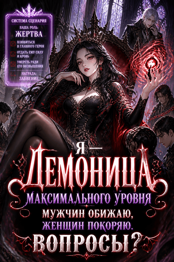 Я — демоница максимального уровня. Мужчин обижаю, женщин покоряю. Вопросы?
