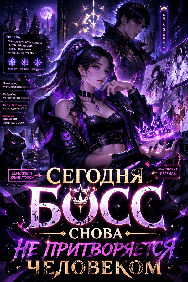 Сегодня босс снова не притворяется человеком
