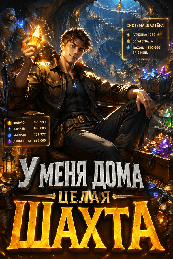 У меня дома целая шахта