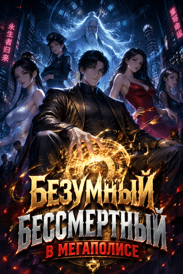 Безумный бессмертный в мегаполисе