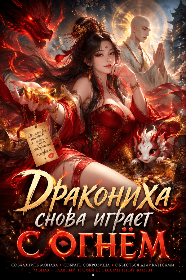 Дракониха снова играет с огнём