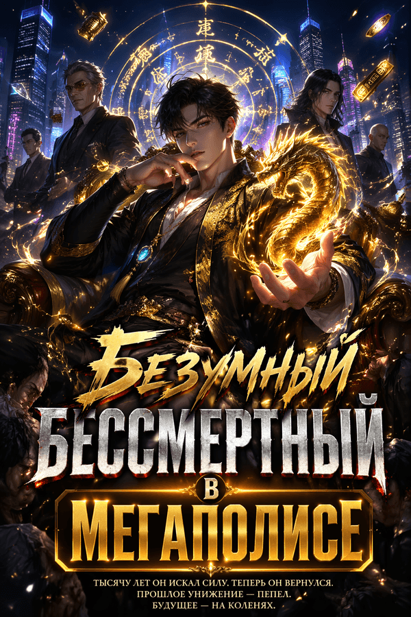 Безумный бессмертный в мегаполисе