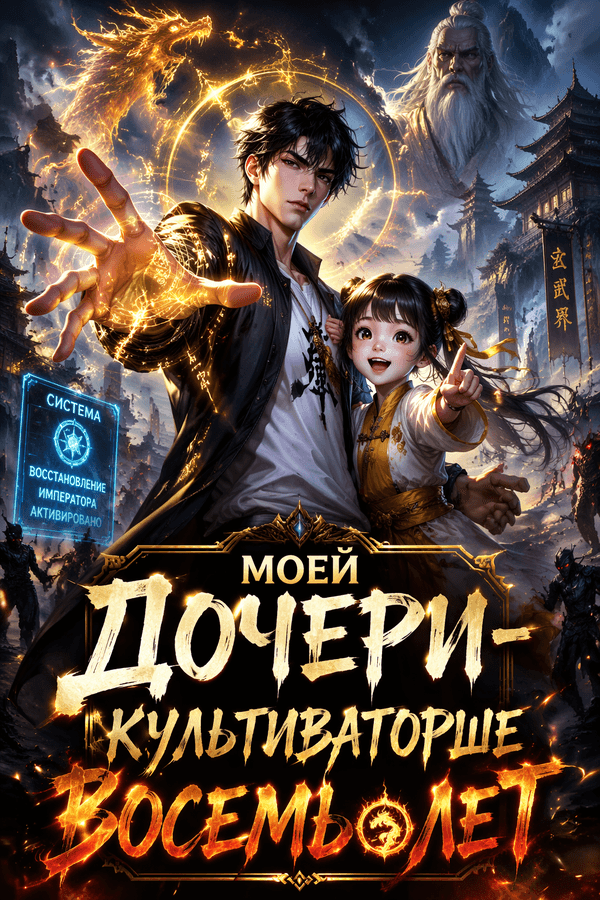 Моей дочери-культиваторше восемь лет