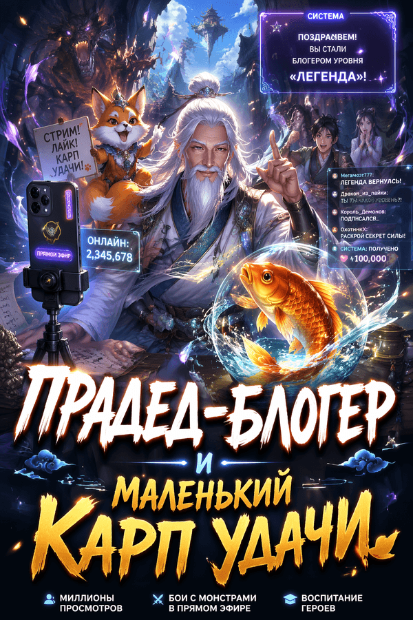 Прадед-блогер и маленький карп удачи