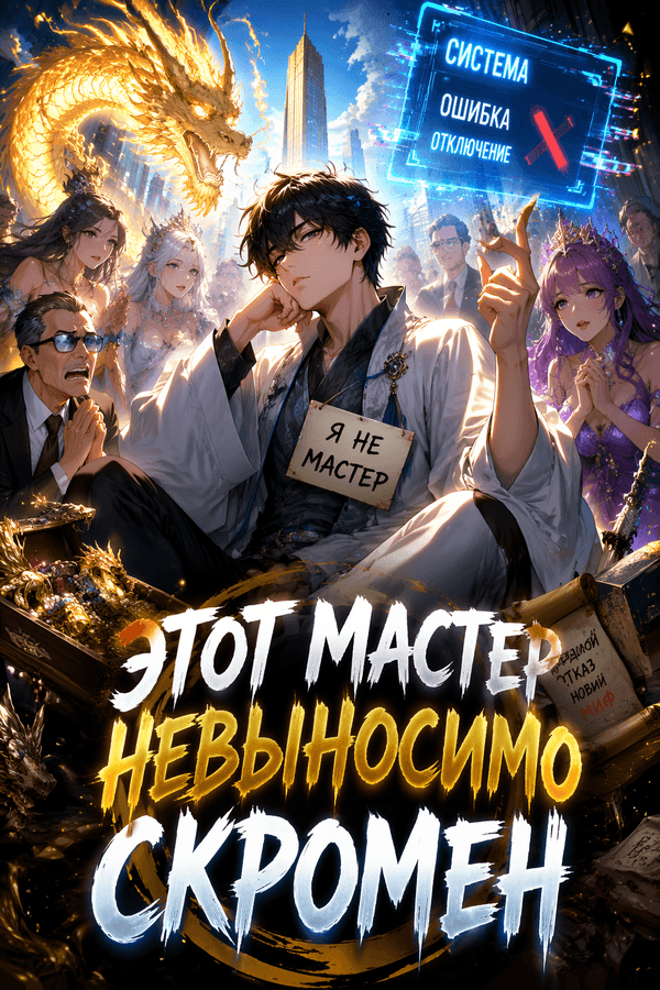 Этот мастер невыносимо скромен