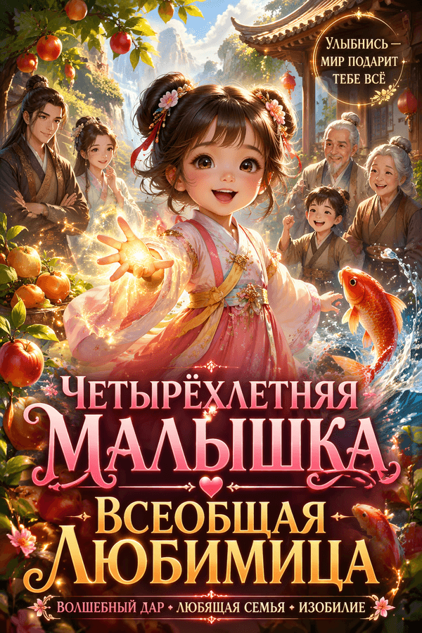Четырёхлетняя малышка — всеобщая любимица