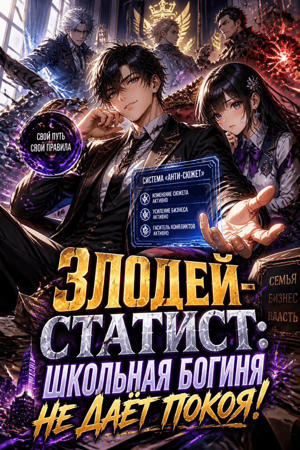 Злодей-статист: Школьная богиня не даёт покоя!