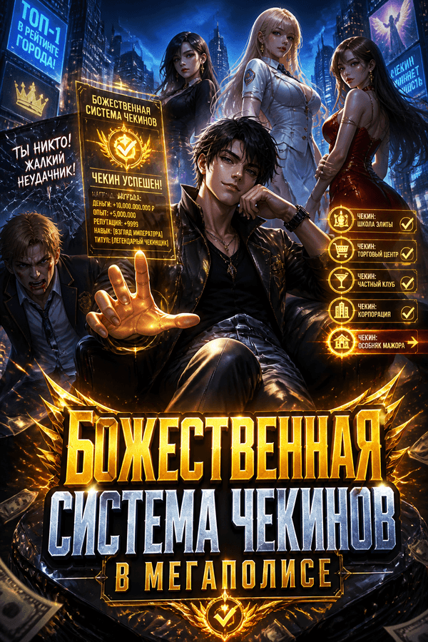 Божественная система чекинов в мегаполисе
