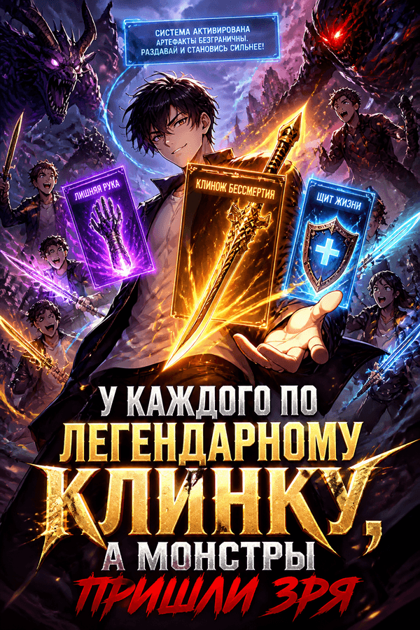 У каждого по легендарному клинку, а монстры пришли зря