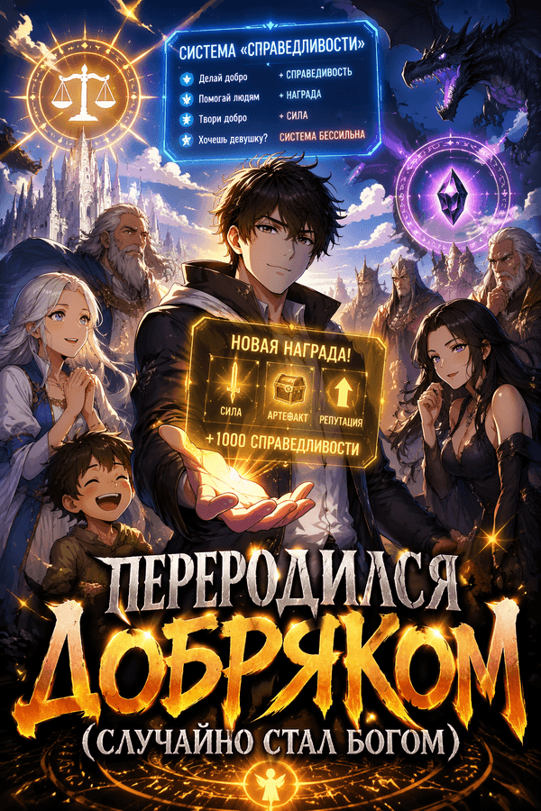 Переродился добряком (случайно стал богом)