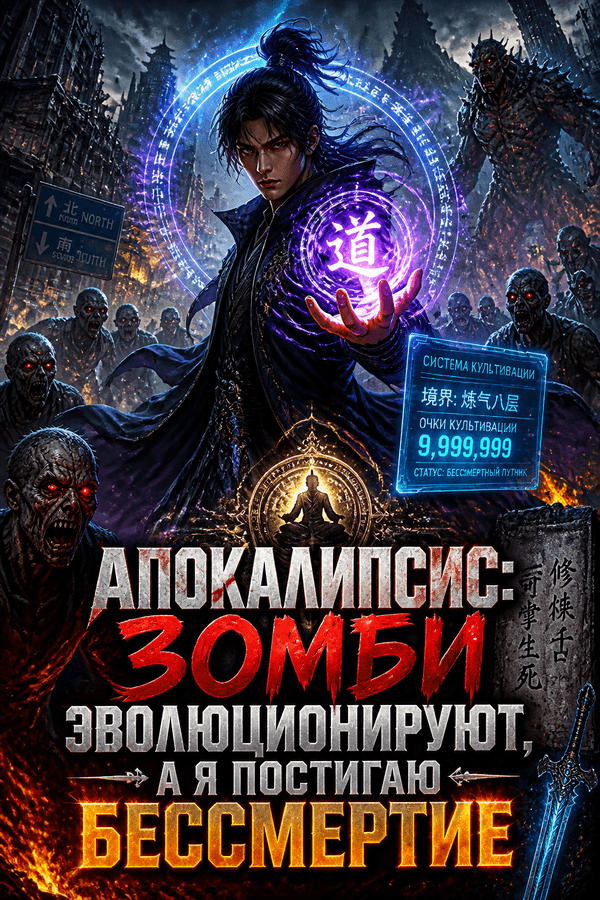Апокалипсис: зомби эволюционируют, а я постигаю бессмертие