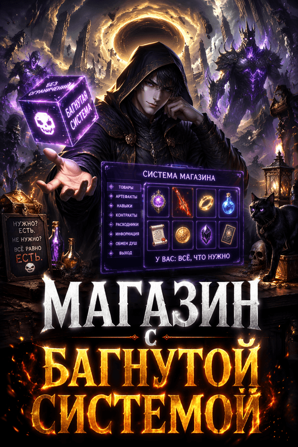 Магазин с багнутой системой