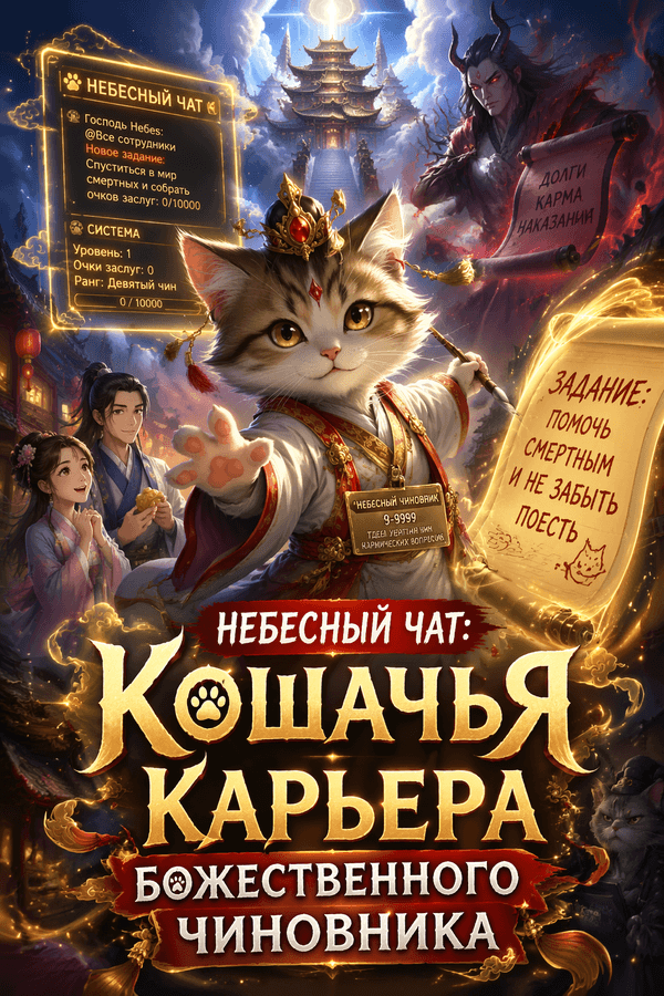 Небесный чат: Кошачья карьера божественного чиновника