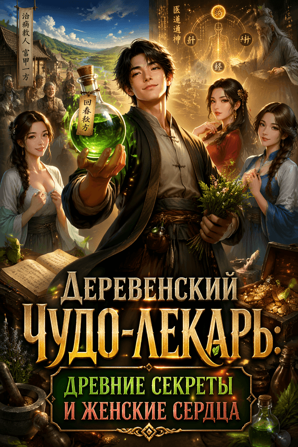 Деревенский чудо-лекарь: Древние секреты и женские сердца