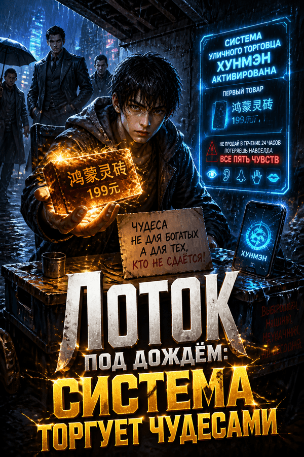 Лоток под дождём: система торгует чудесами